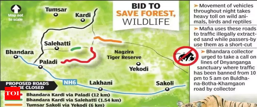 nagzira wildlife sanctuary map